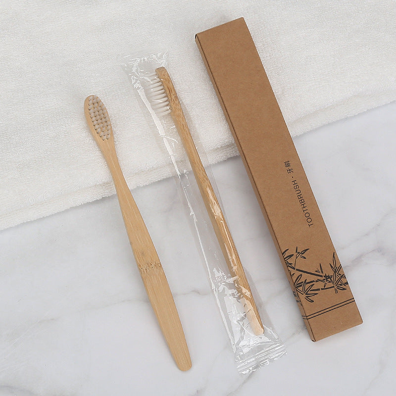 Natural Bamboo Rainbow Toothbrush