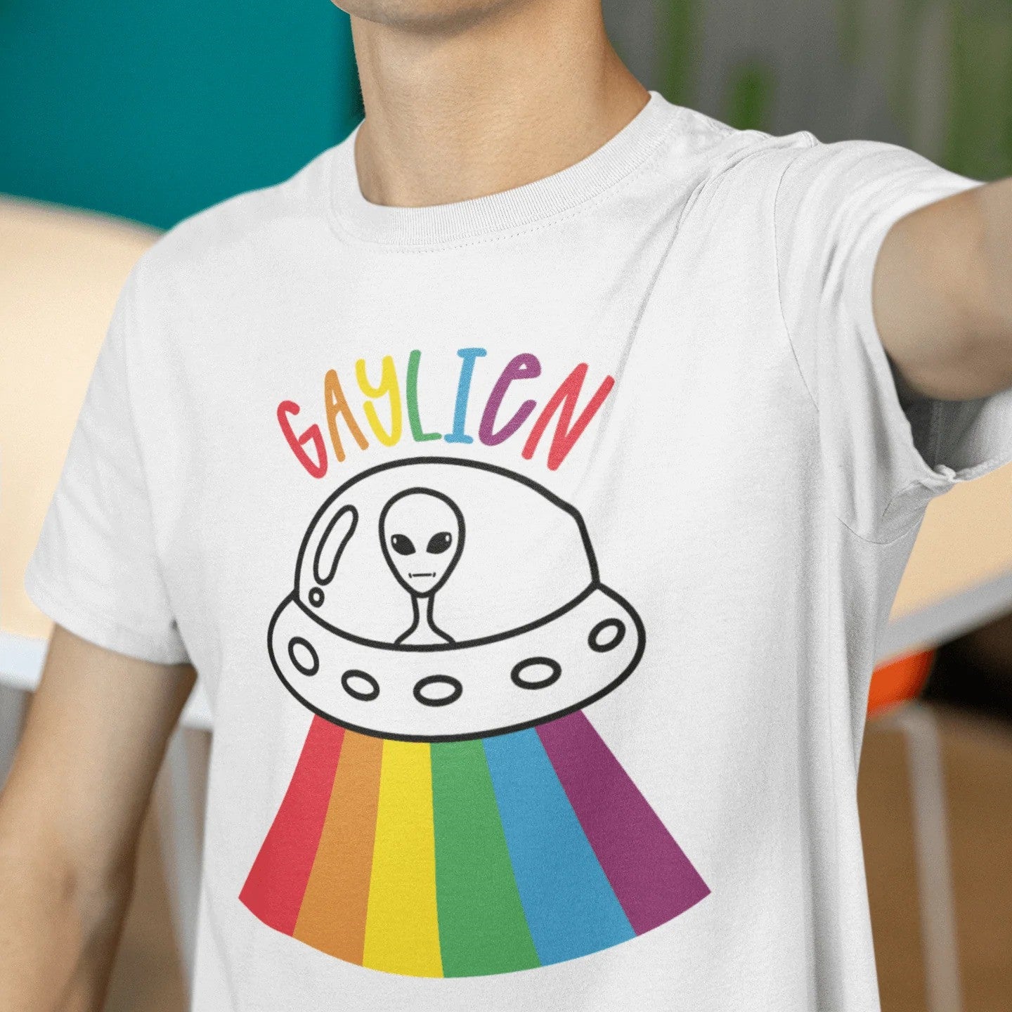"Gaylien" - Short-Sleeved T-Shirt