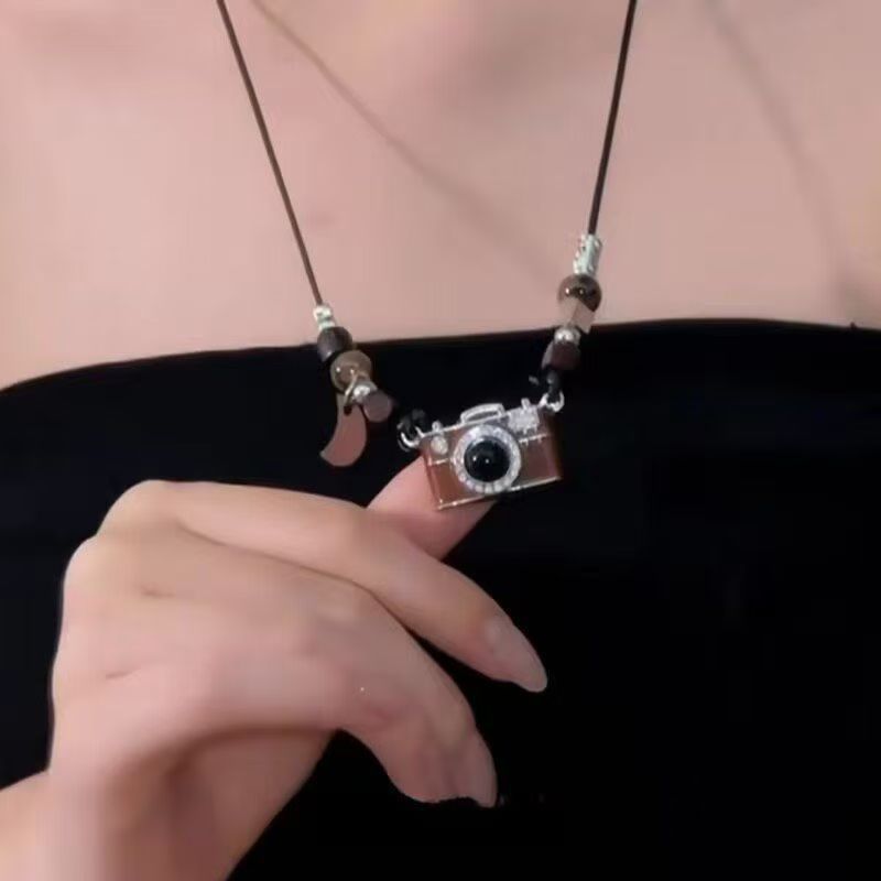 Vintage Camera Adjustable Necklace