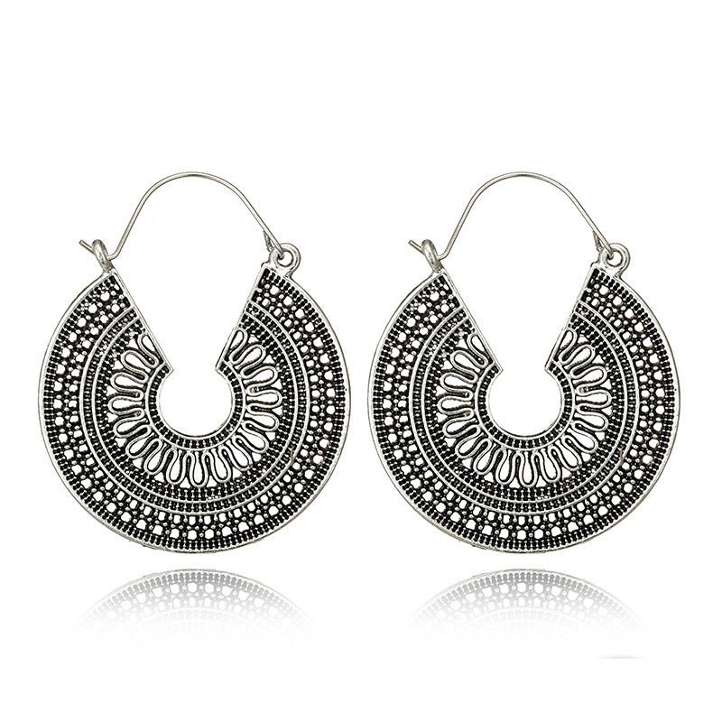 Mehndi Designed Earrings