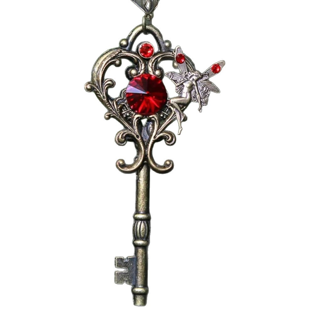 Shangoumei Fairy Key-shaped Pendant Necklace