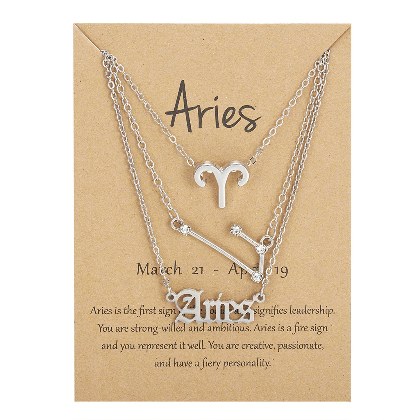 "Zodiacs of the Constellation" - Necklaces