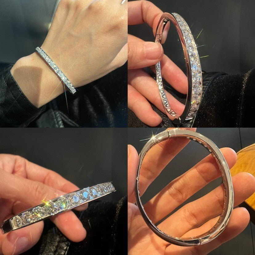 "Original Individual" - Moissanite Diamond Bracelet