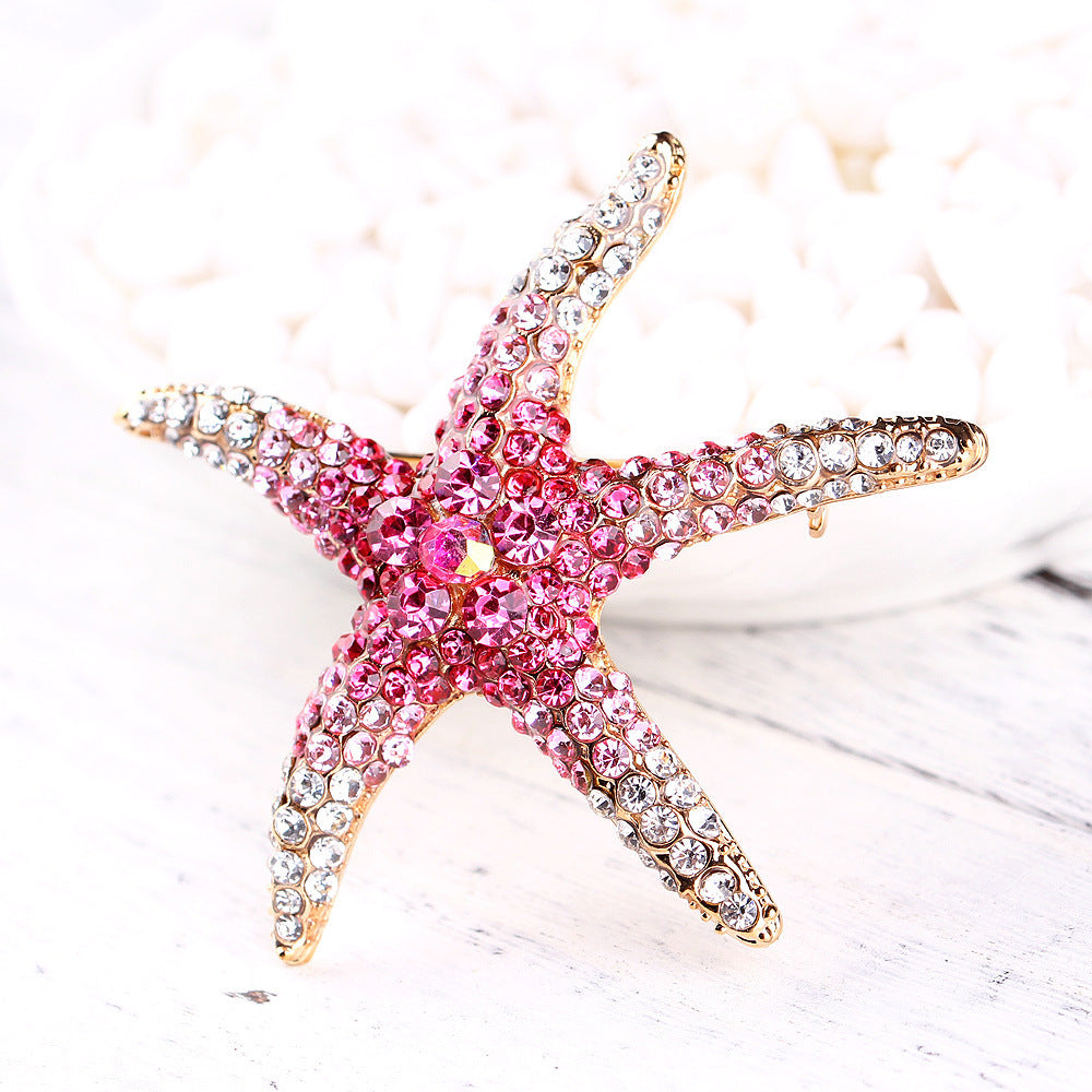 "Star of the Sea" - Diamond Brooch