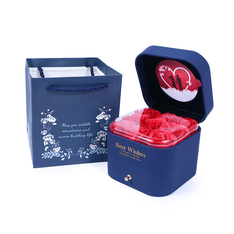 "Roses for Eternity" - Jewelry Box