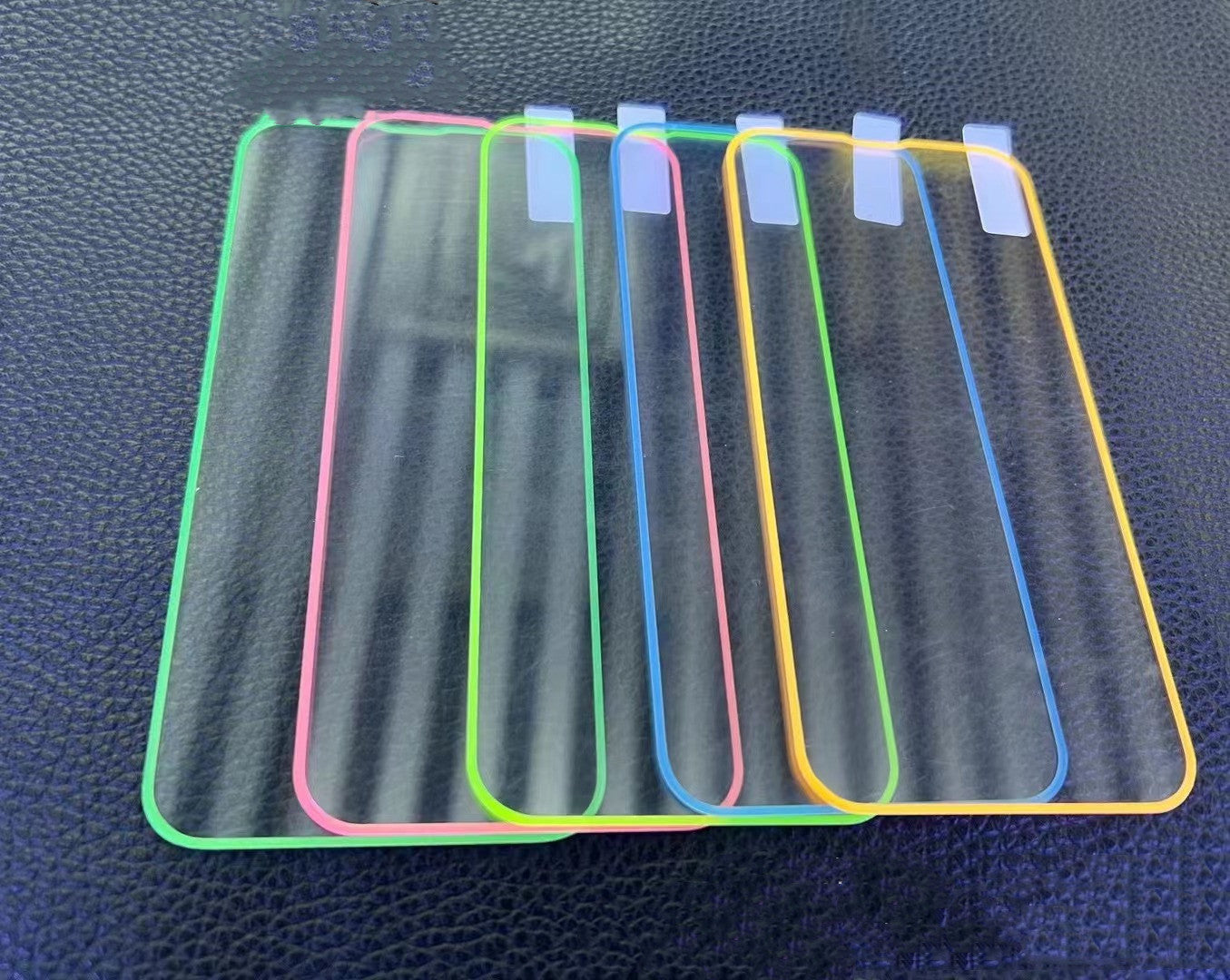 Glow Fluorescent Tempered Glass Full Screen Film - iPhone 6- 14 Pro Max