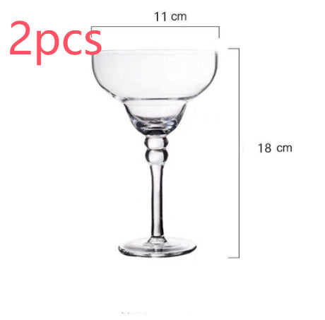 "Sipping Beauty" - Hand-painted Margarita/Wine Glass