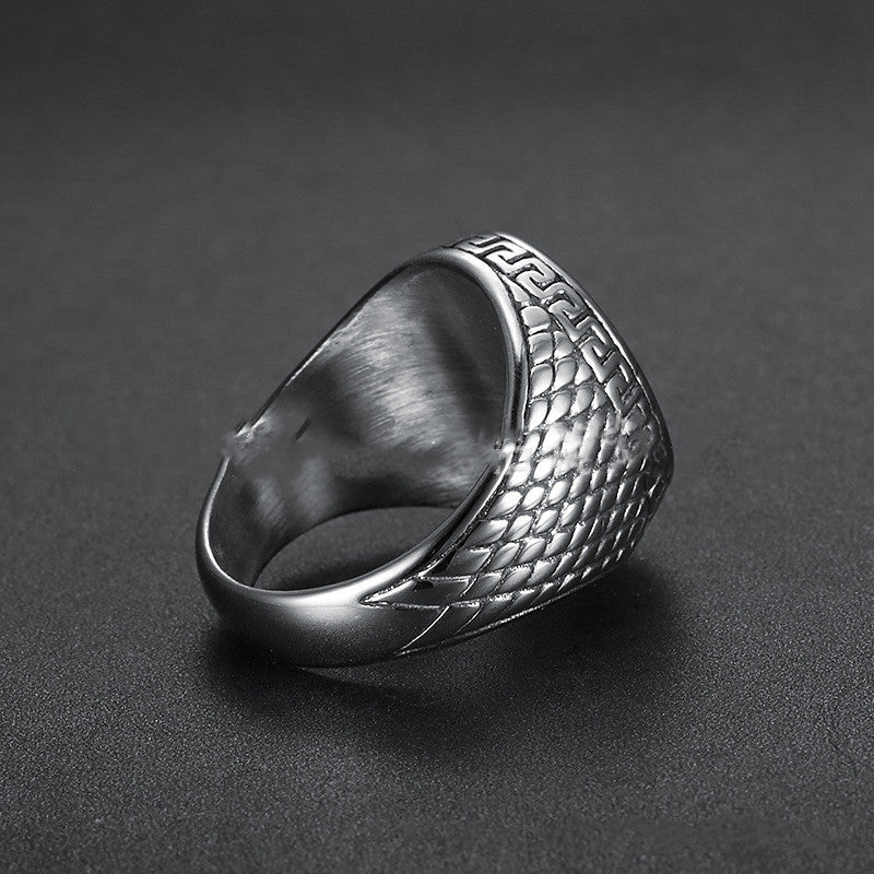 Pitted Dome Vinyl Ring