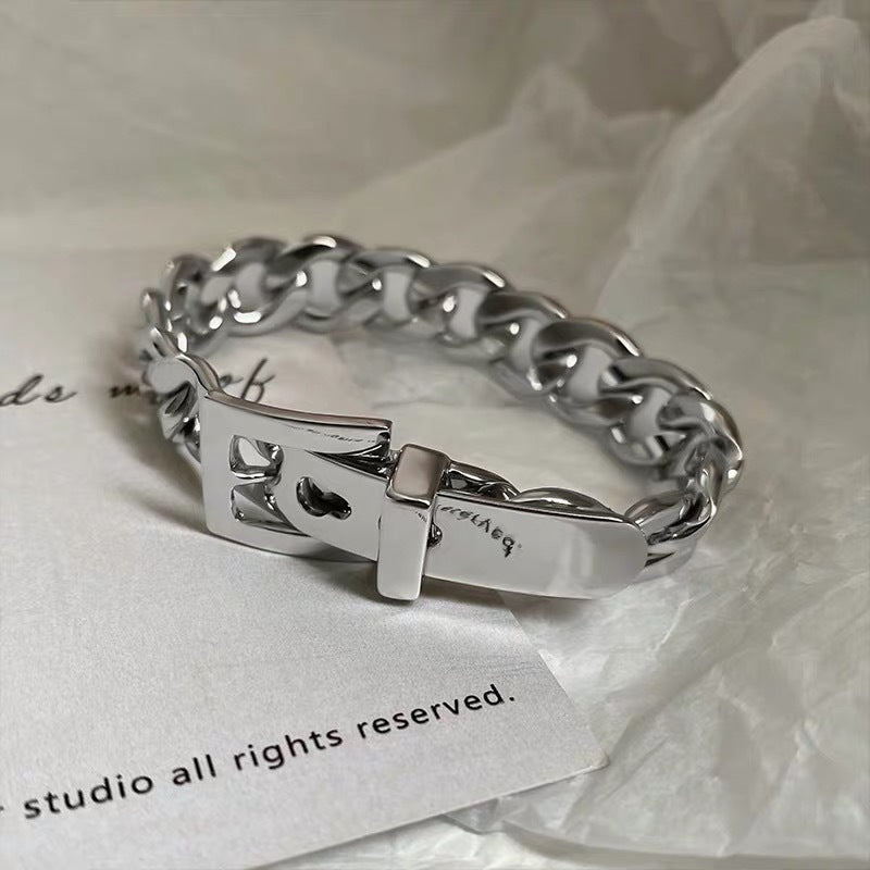 Cold Wind Strap Chain Bracelet/Necklace