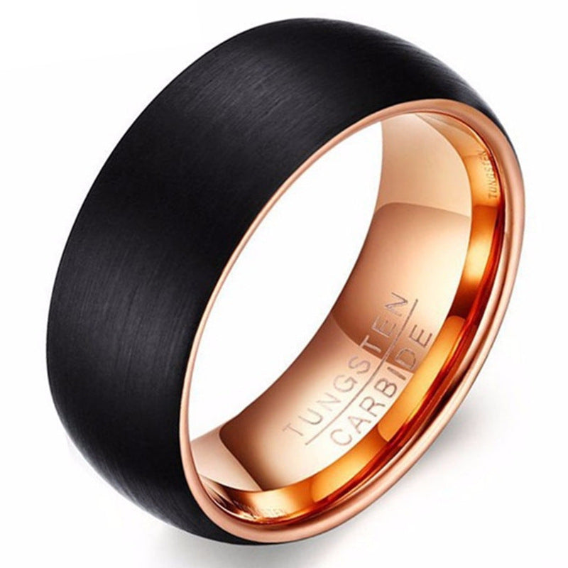 Mirror Bright Titanium Steel Ring
