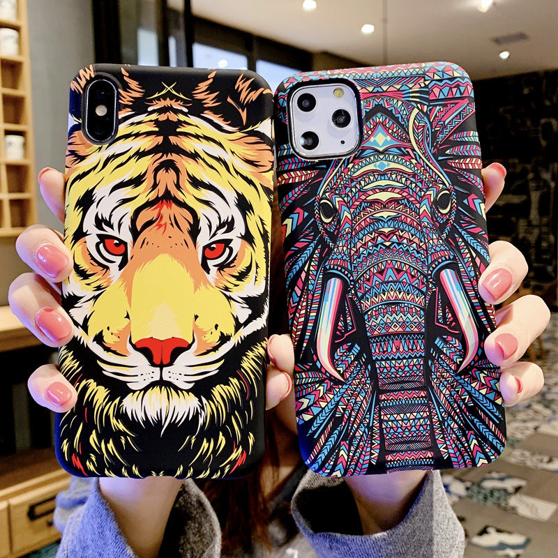 Multicolor Elephant Phone Case - iPhone 6 - 11 Pro Max