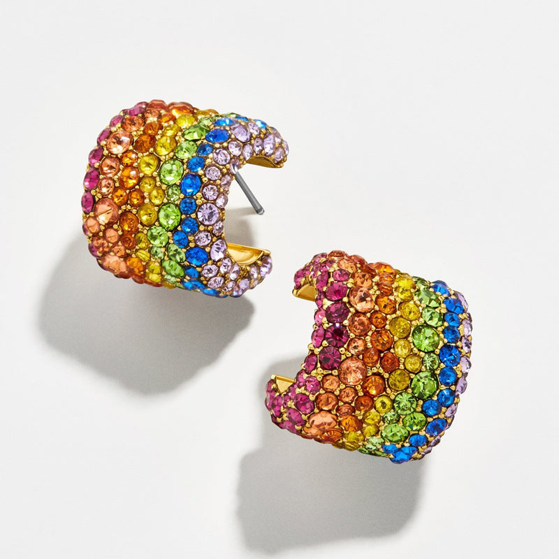 "You're a Gem" - Colored Gemstone Stud Earrings