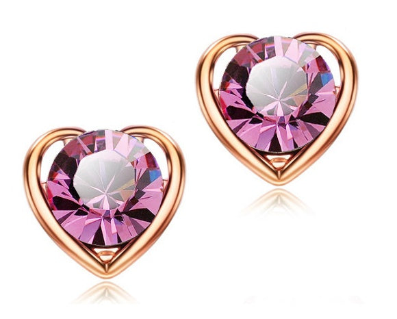 "A Rosey Heart" - Jewelry Set