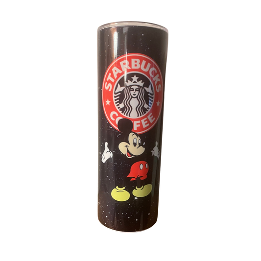 "Mickeybucks" - 20 oz. Skinny Stainless Steel Tumbler