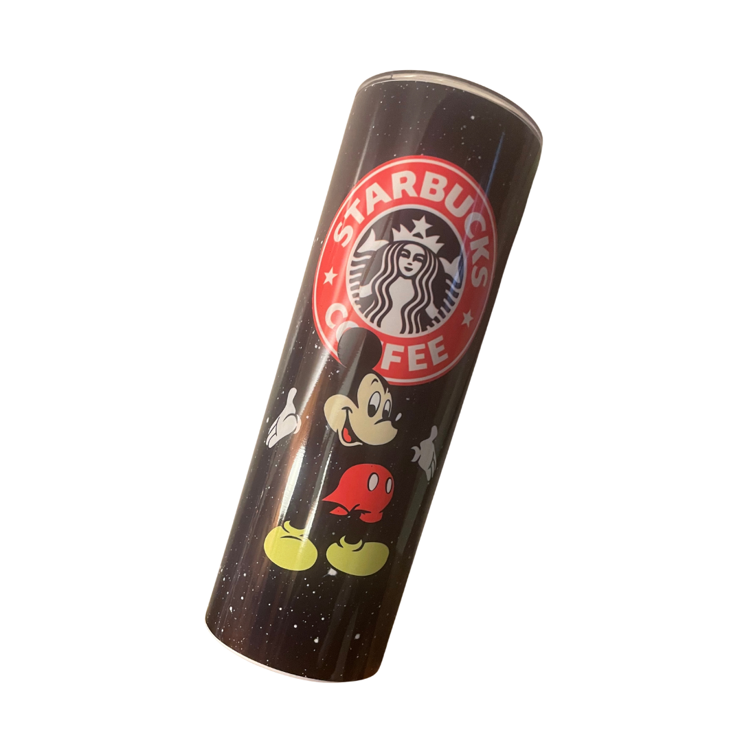 "Mickeybucks" - 20 oz. Skinny Stainless Steel Tumbler