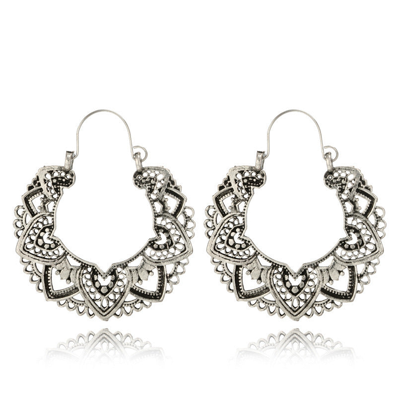 Mehndi Designed Earrings