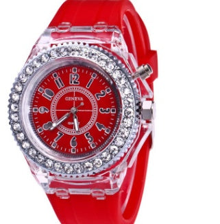 "Illustrious Light" - LED Geneva Quartz Luminous Watch