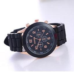 Geneva Jelly Silicone Quartz Watch