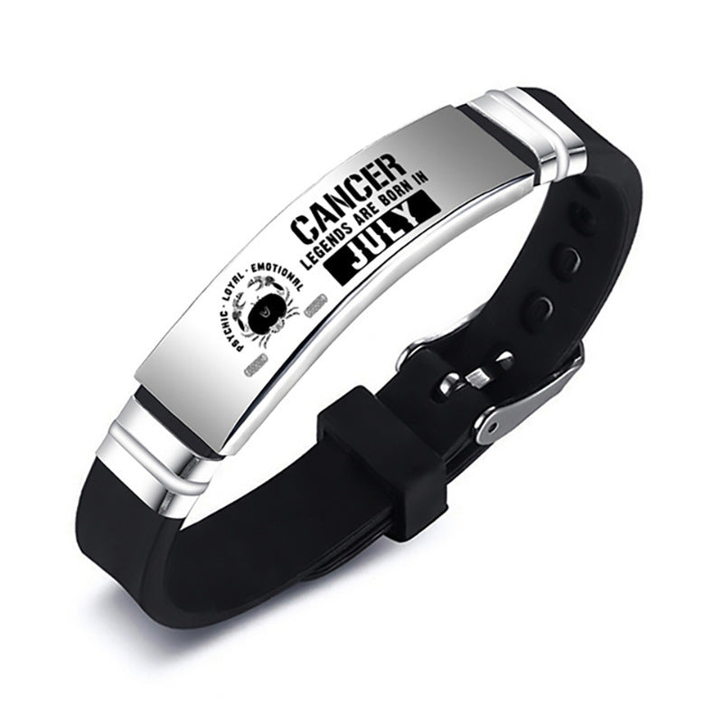 "What's your Zodiac?" - Stainless Steel Bracelet for Women and Men