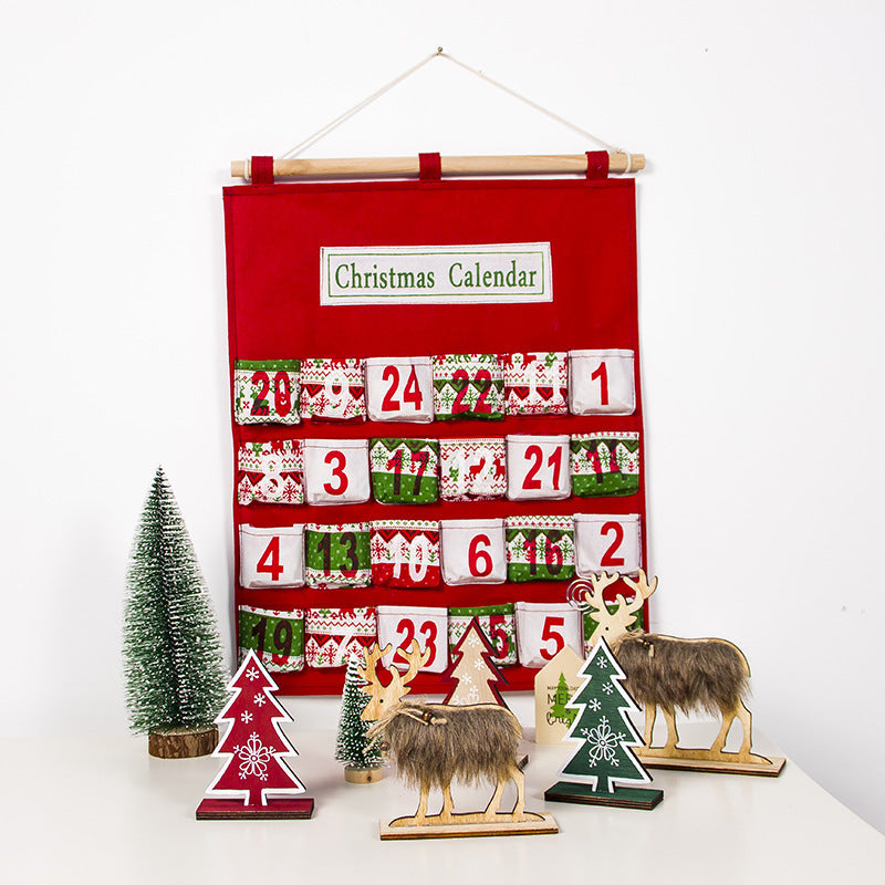 Hanging Christmas Calendar