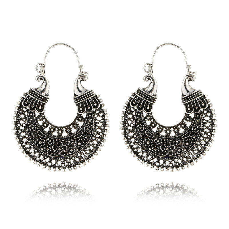 Mehndi Designed Earrings