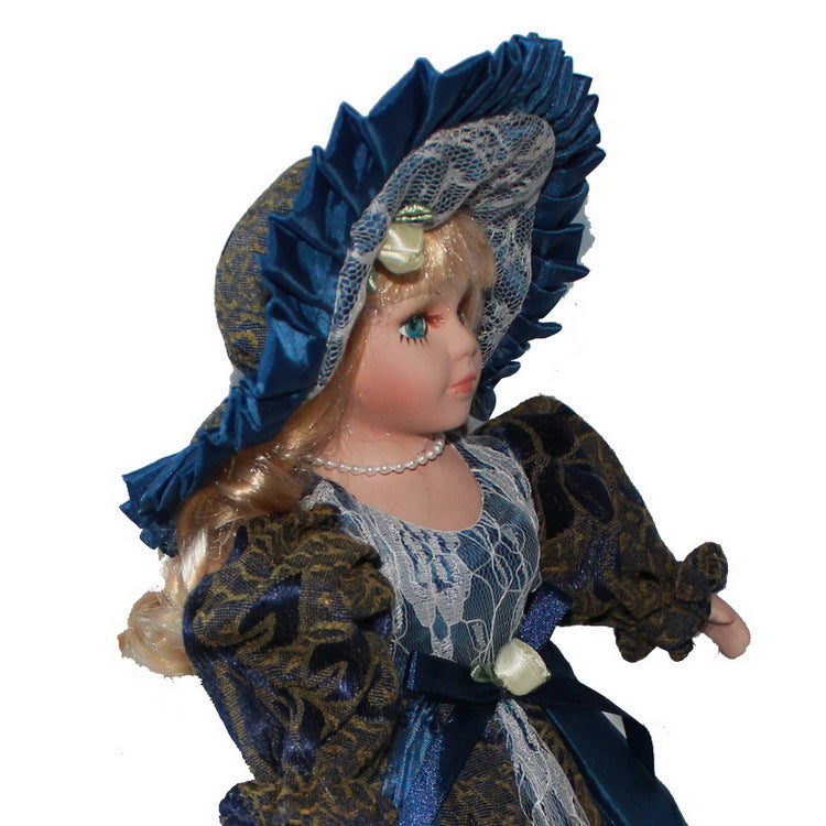 Ceramic Victorian Doll Home Decoration