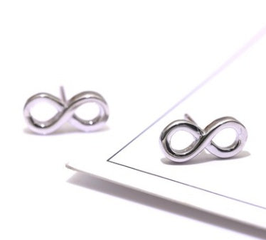 Sterling Silver Infinity Necklace, Earrings, Bracelet, and Ring