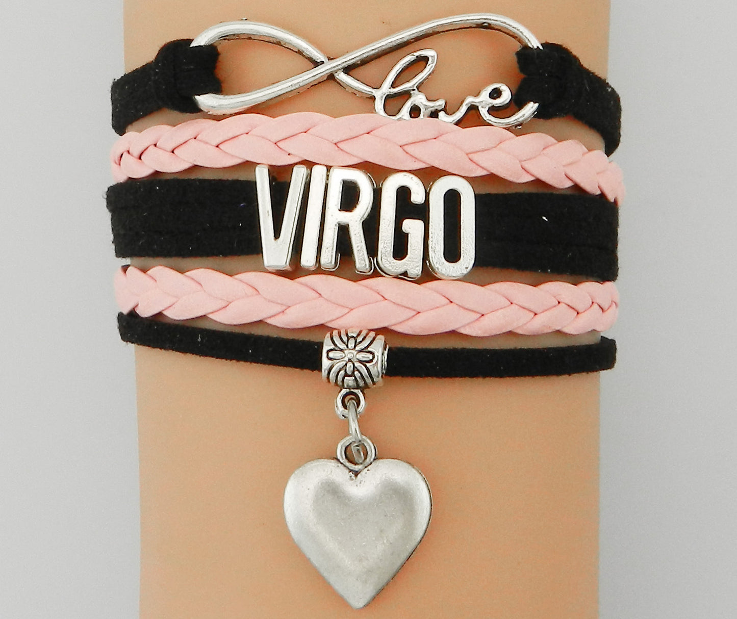 "Love Infinity Signs" - Handmade Constellation Bracelet