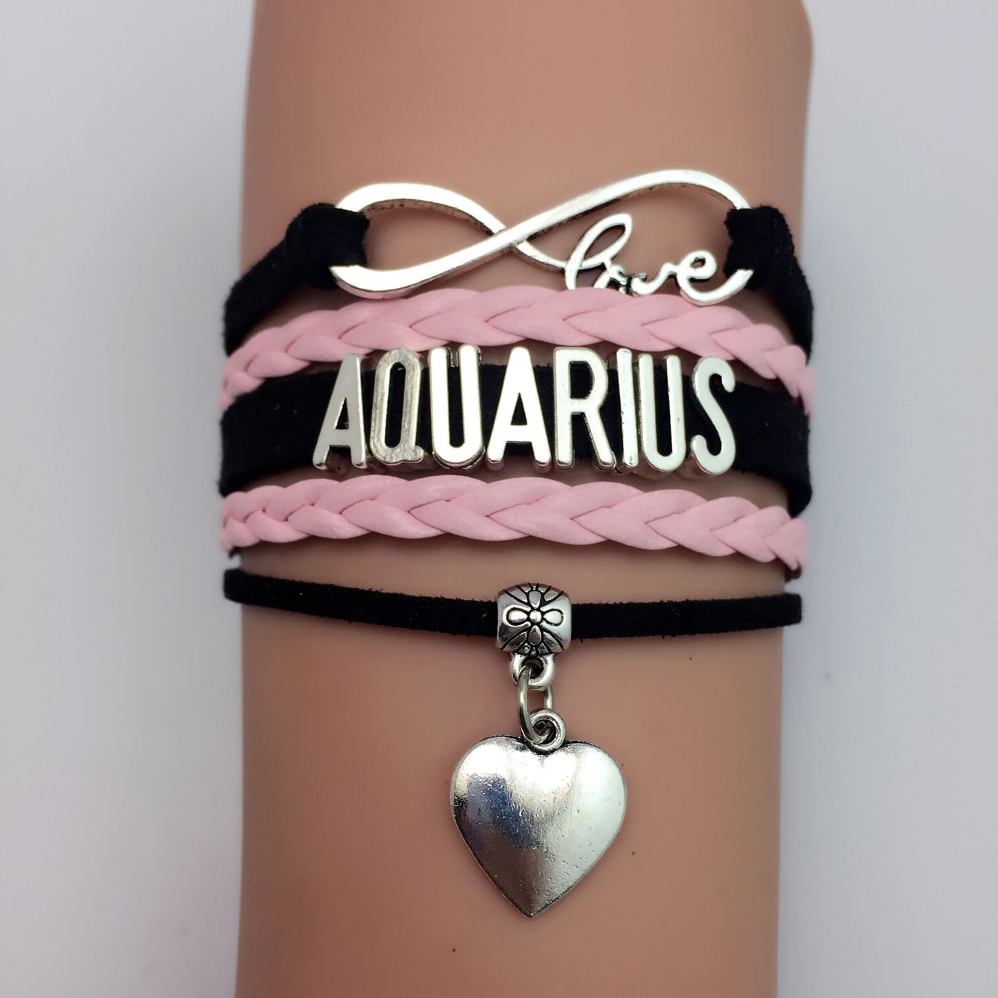 "Love Infinity Signs" - Handmade Constellation Bracelet