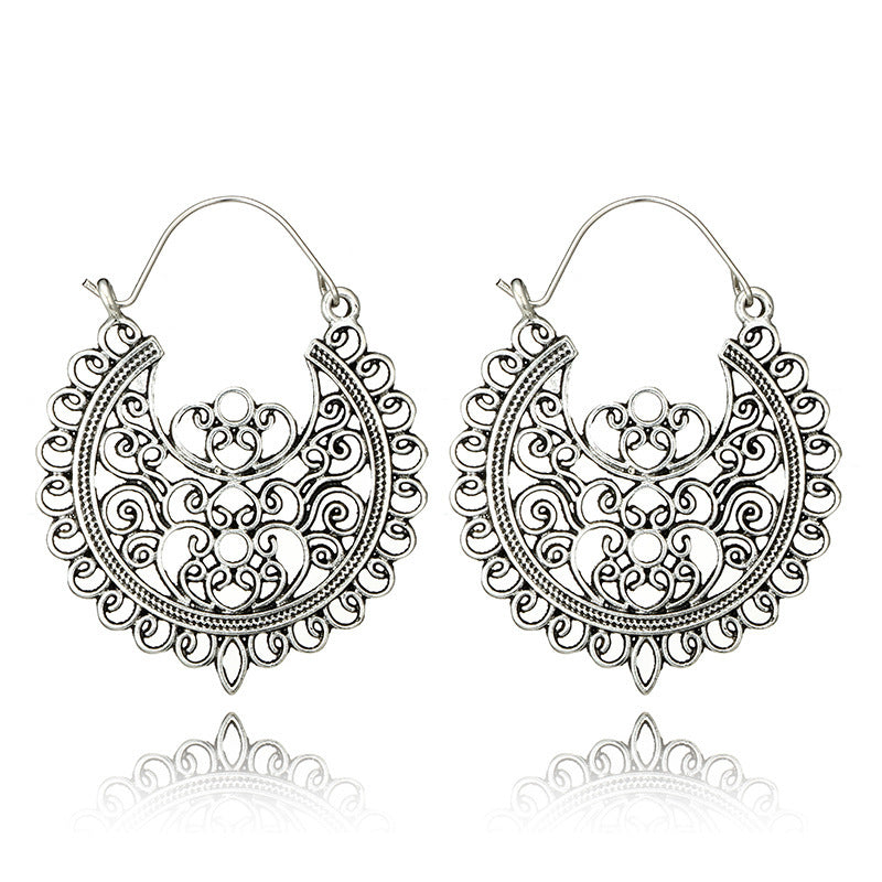 Mehndi Designed Earrings