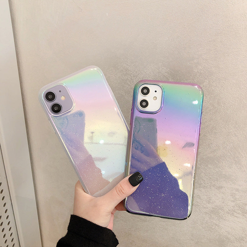 Iridescent Hard Shell Phone Case - iPhone 7 -12