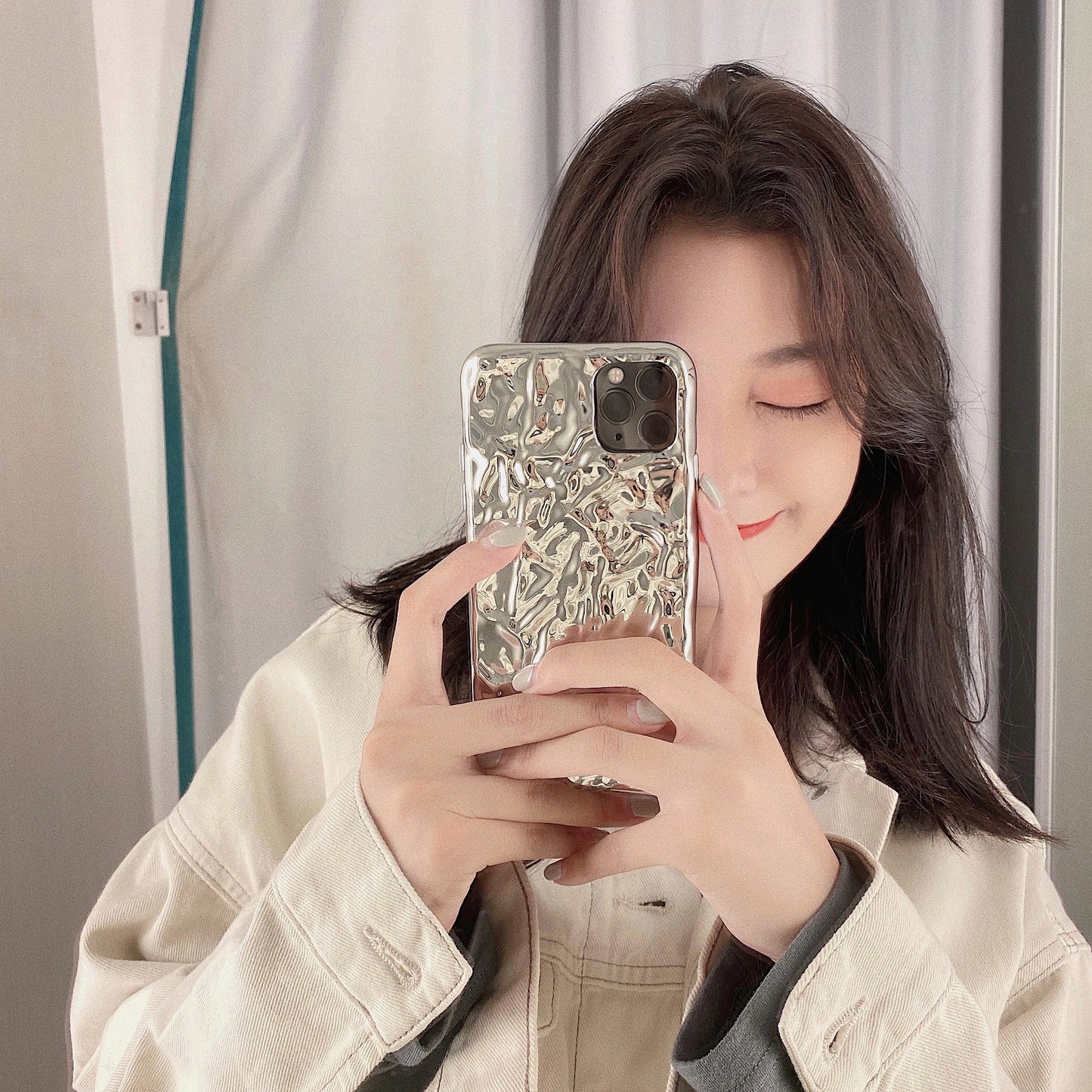 Celebrity Seal Sail Tin Foil Sequined Mobile Phone Cases - iPhone 7-13 ProMax