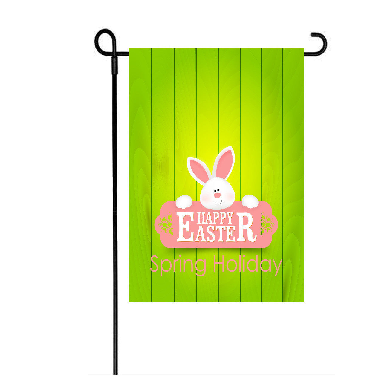Burlap Easter Garden Flags