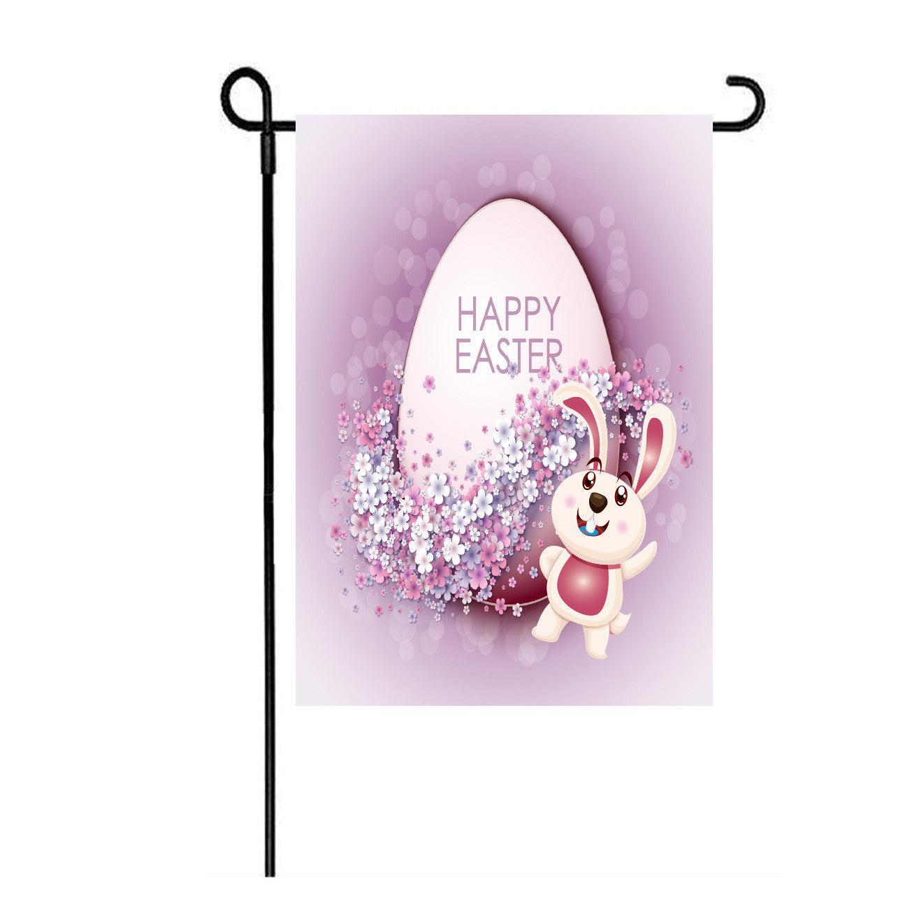 Burlap Easter Garden Flags