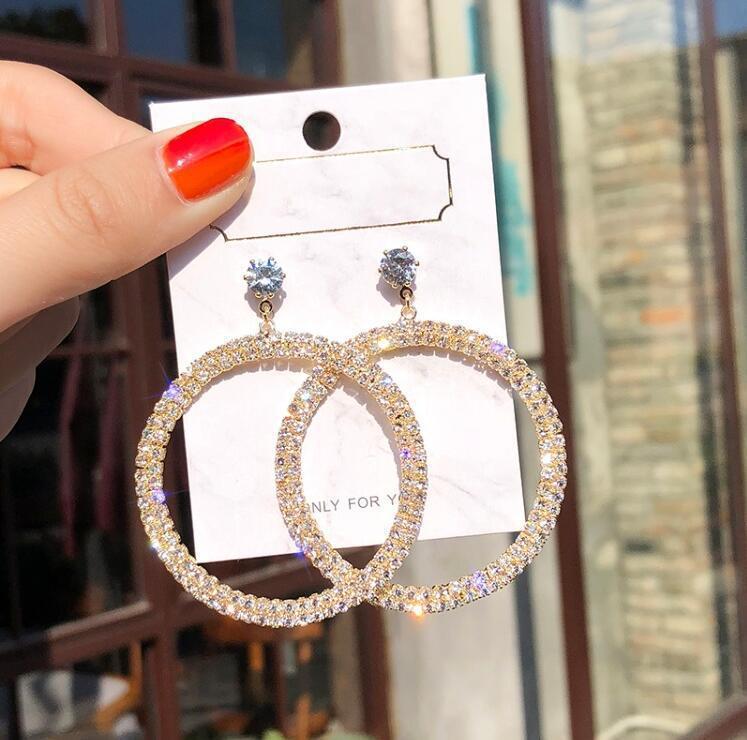 Bohemian Gemstone Hoop Earrings