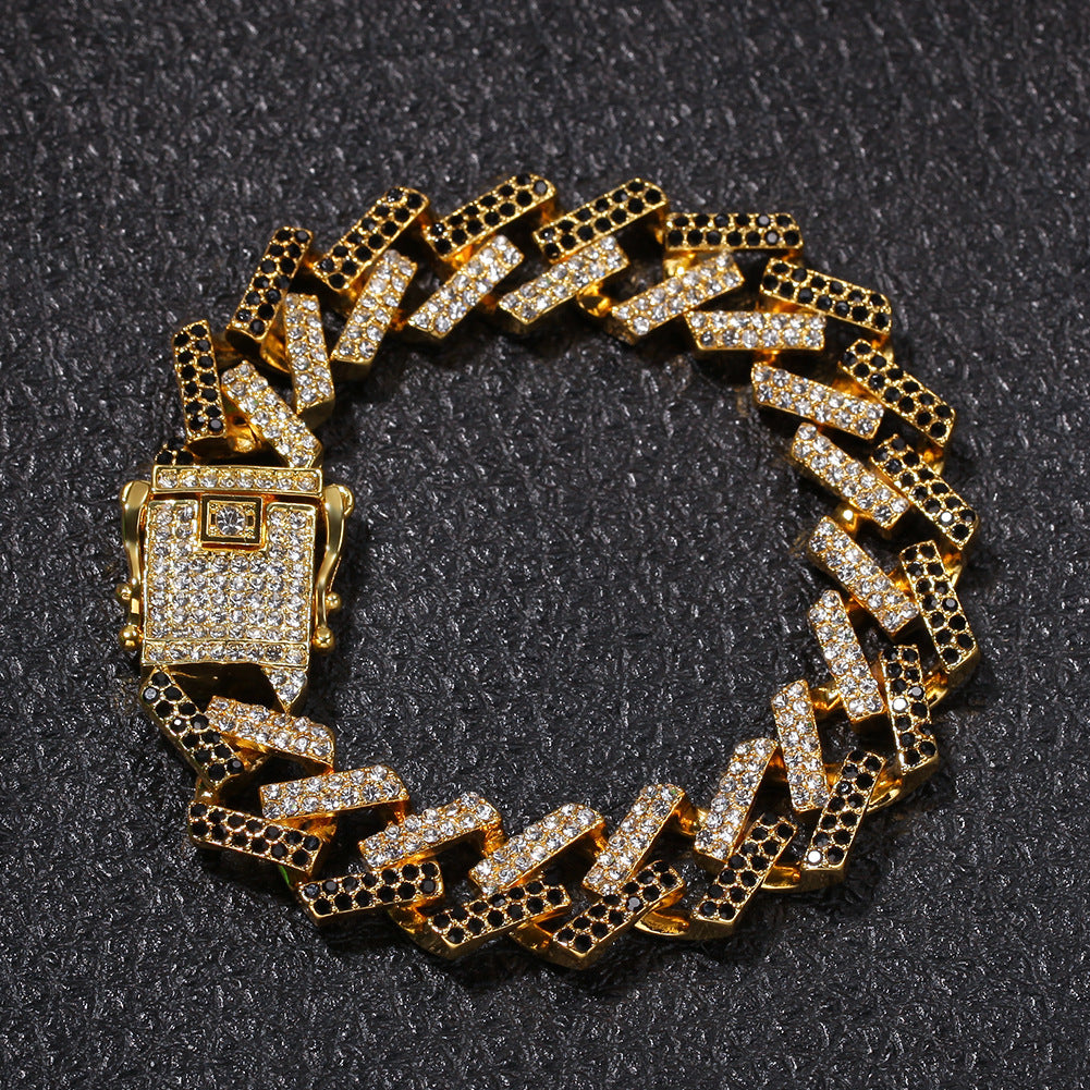Cuban Chain Diamond Bracelet