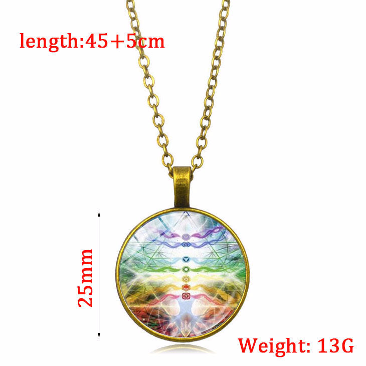 Meditation Chakra Gemstone Necklace