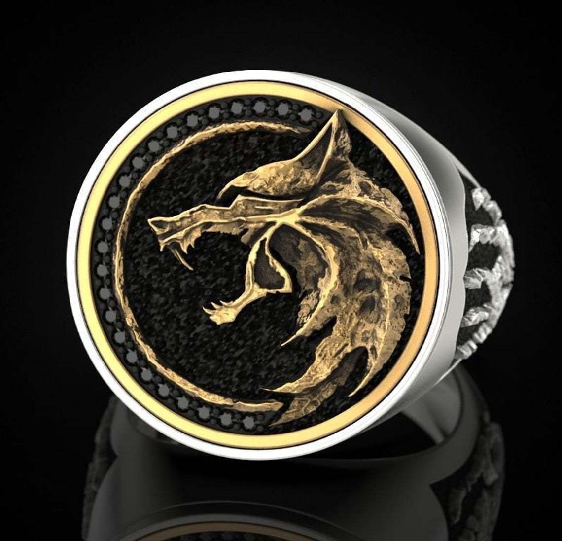 Vintage Viking Warrior Ring