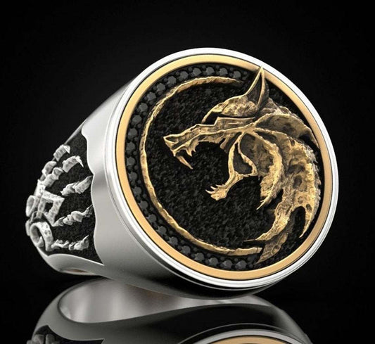 Vintage Viking Warrior Ring