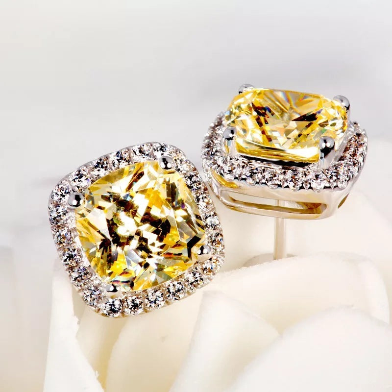"Sweet Sugar" - Zircon Stud Earrings