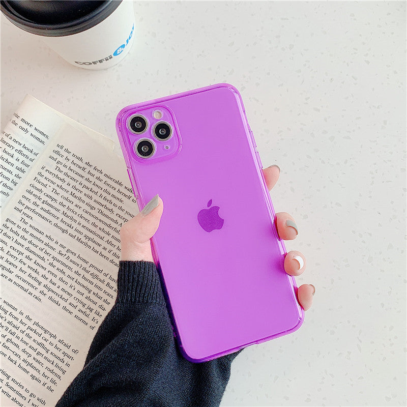 Neon Fluorescent Shatter-resistant Phone Cases - iPhone iPhone 7-13