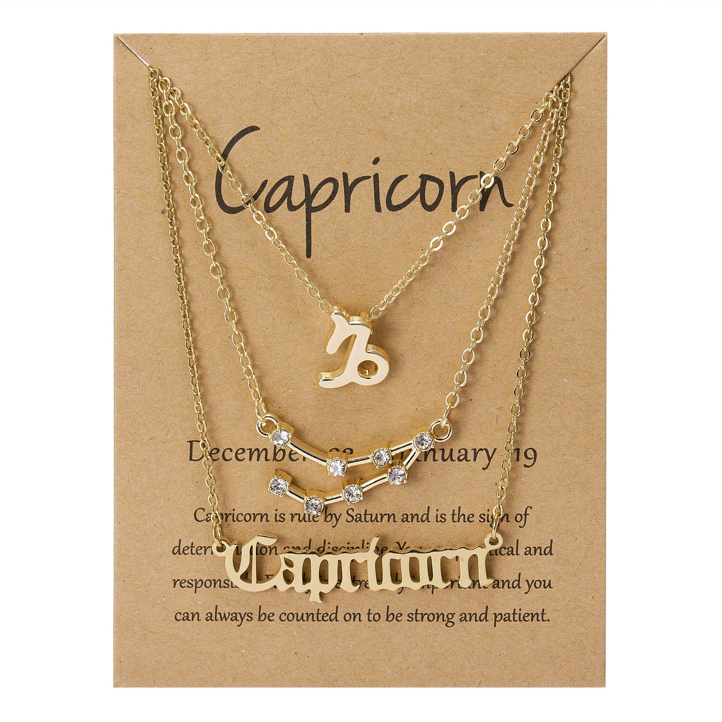 "Zodiacs of the Constellation" -  Necklaces