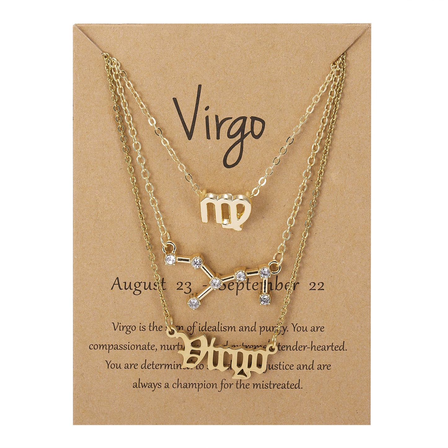 "Zodiacs of the Constellation" -  Necklaces