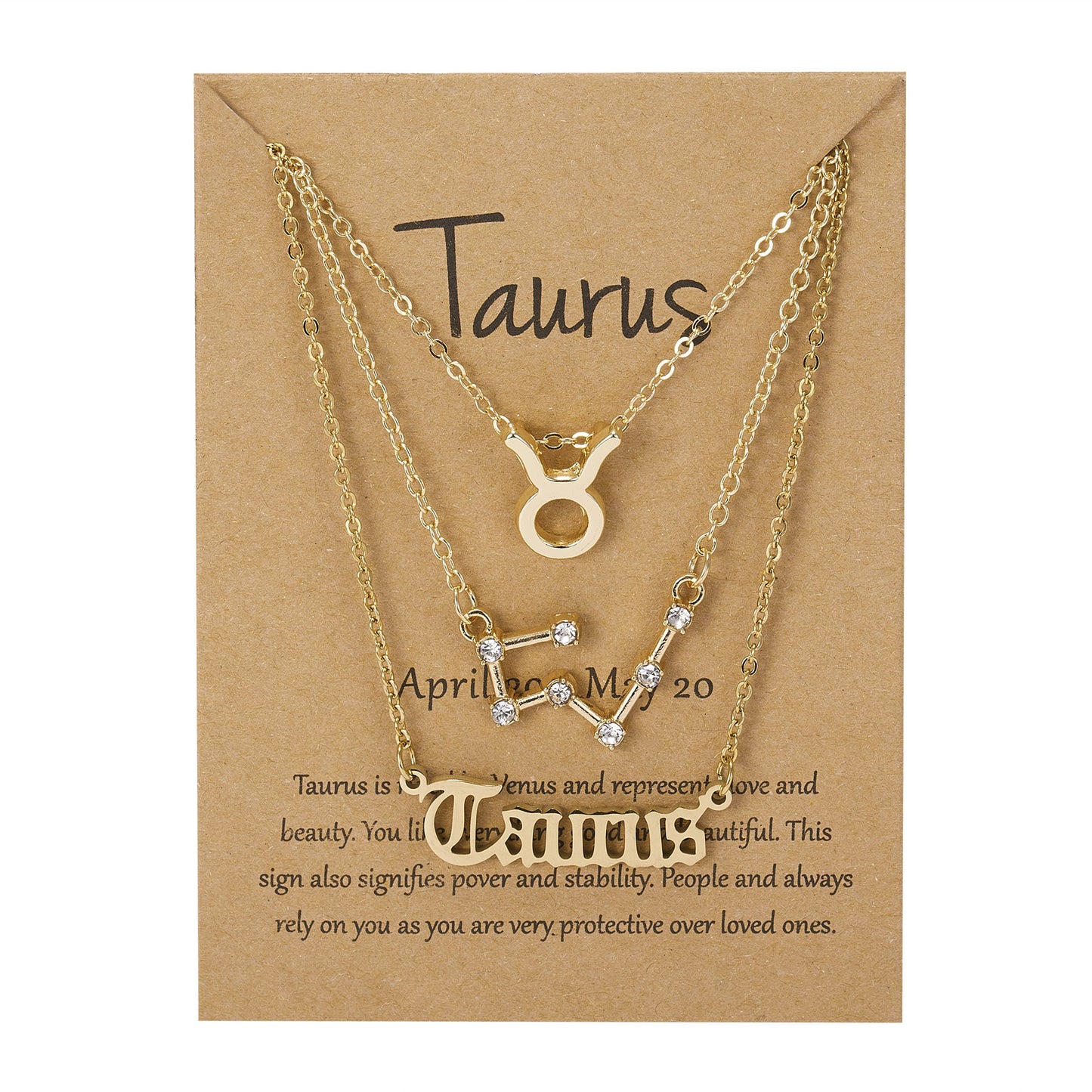 "Zodiacs of the Constellation" -  Necklaces