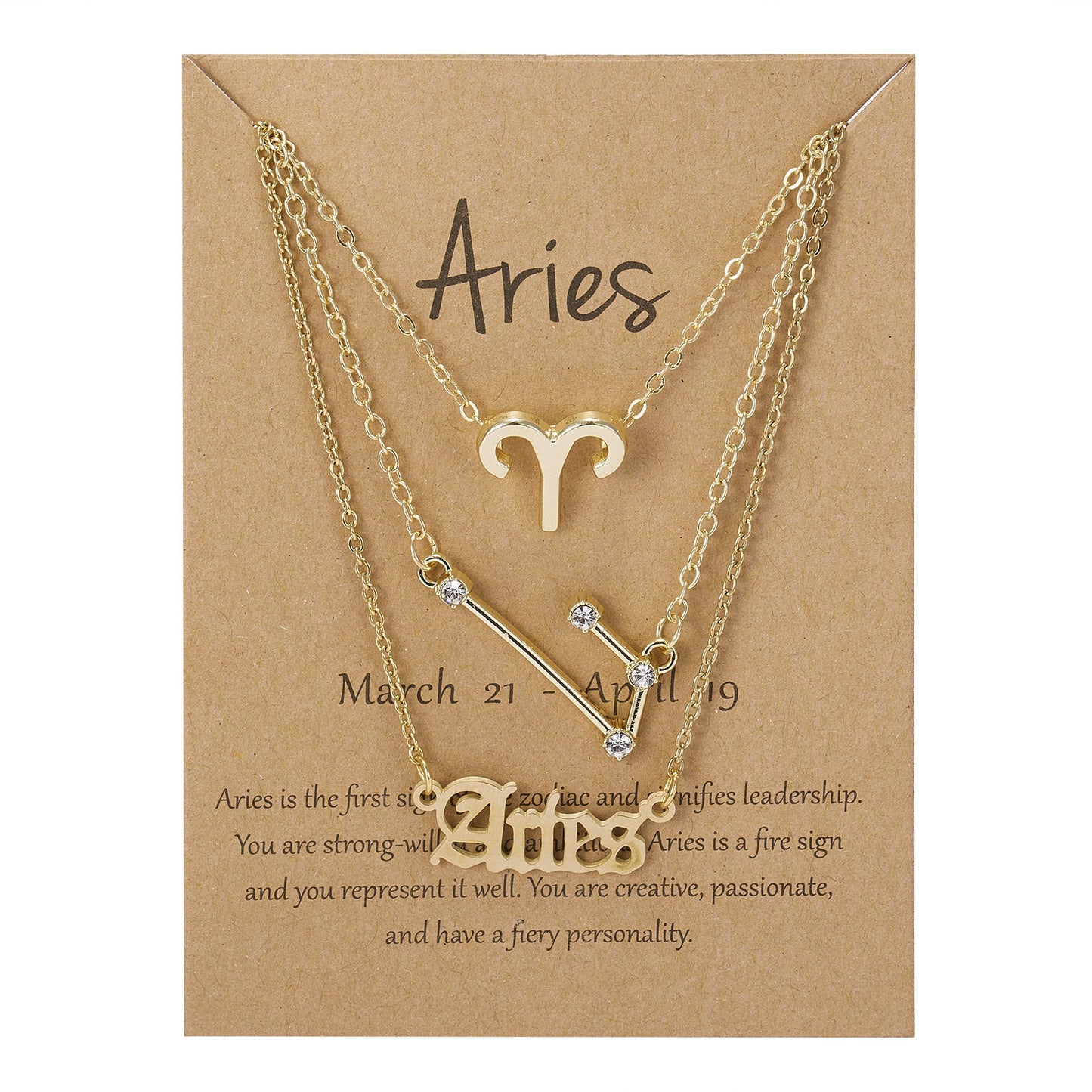 "Zodiacs of the Constellation" -  Necklaces