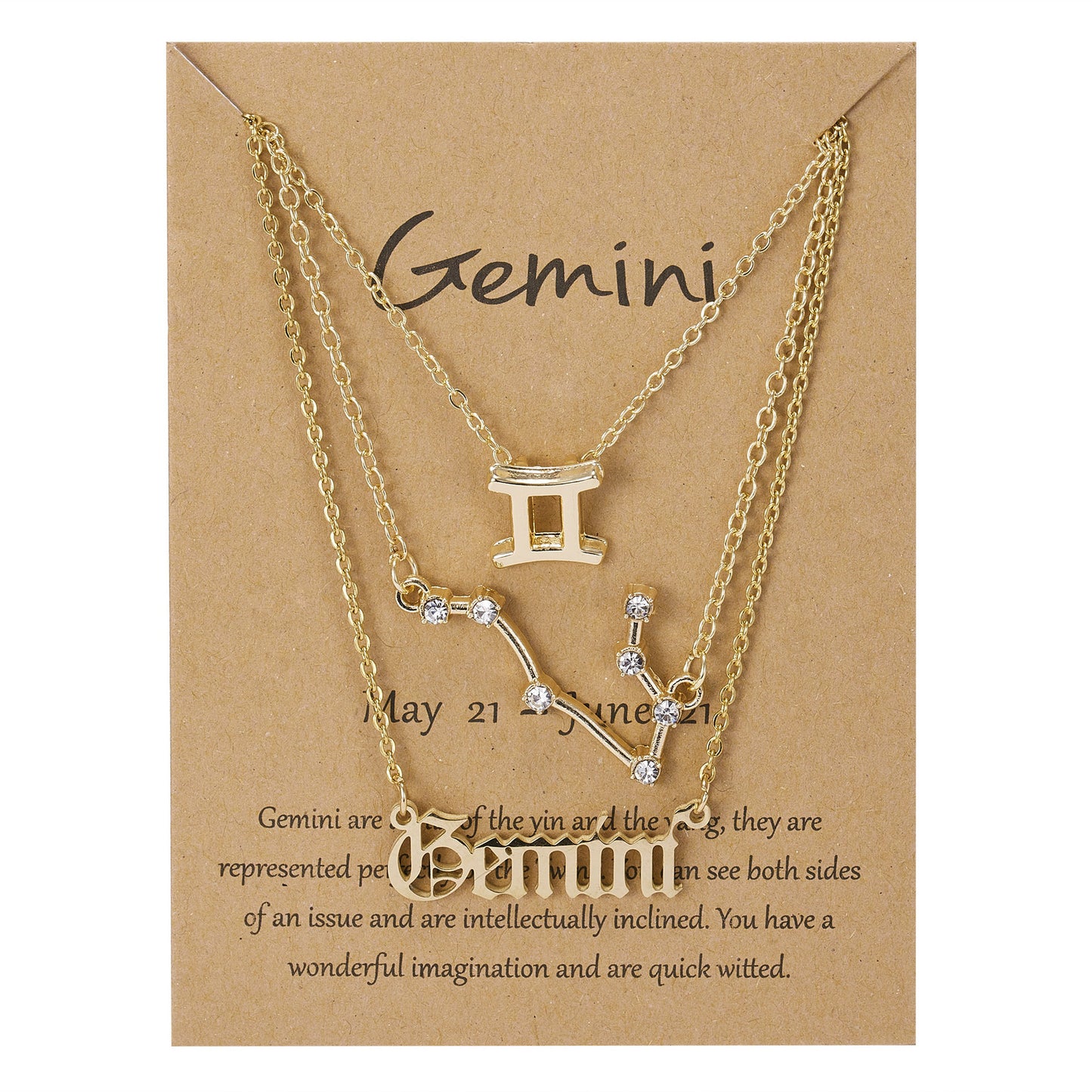 "Zodiacs of the Constellation" -  Necklaces