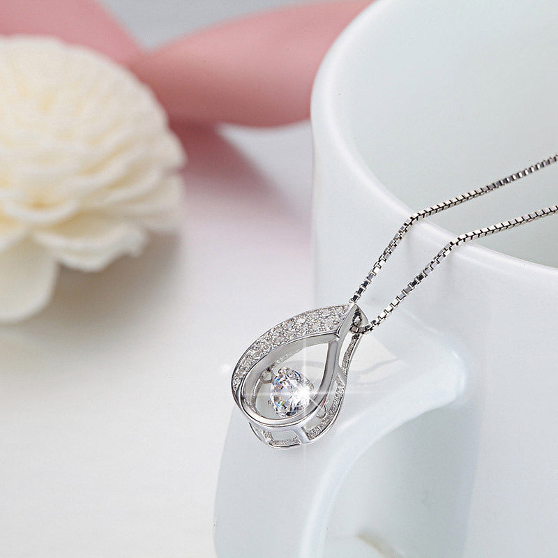 "Tears of Diamond" - Clavicle Chain Necklace