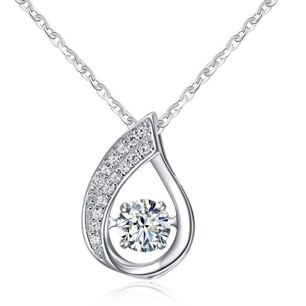 "Tears of Diamond" - Clavicle Chain Necklace