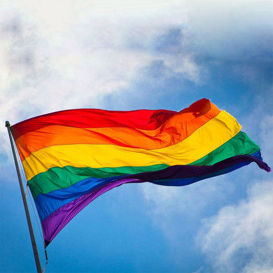 Polyester Rainbow Flag