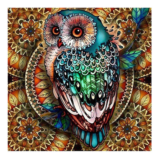 DIY 5D Owl Diamond Painting